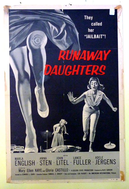 Runaway Daughters (1956) Poster